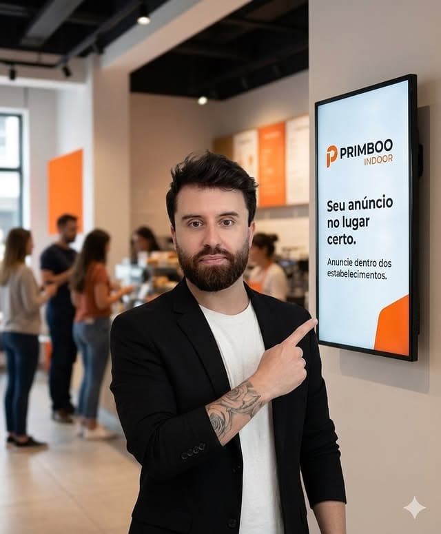 Primboo apresentando solução de mídia e tráfego pago